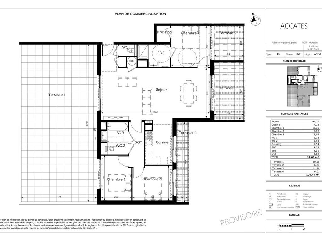 Appartement MARSEILLE 11 (13011) IMMOBILIER-SUD